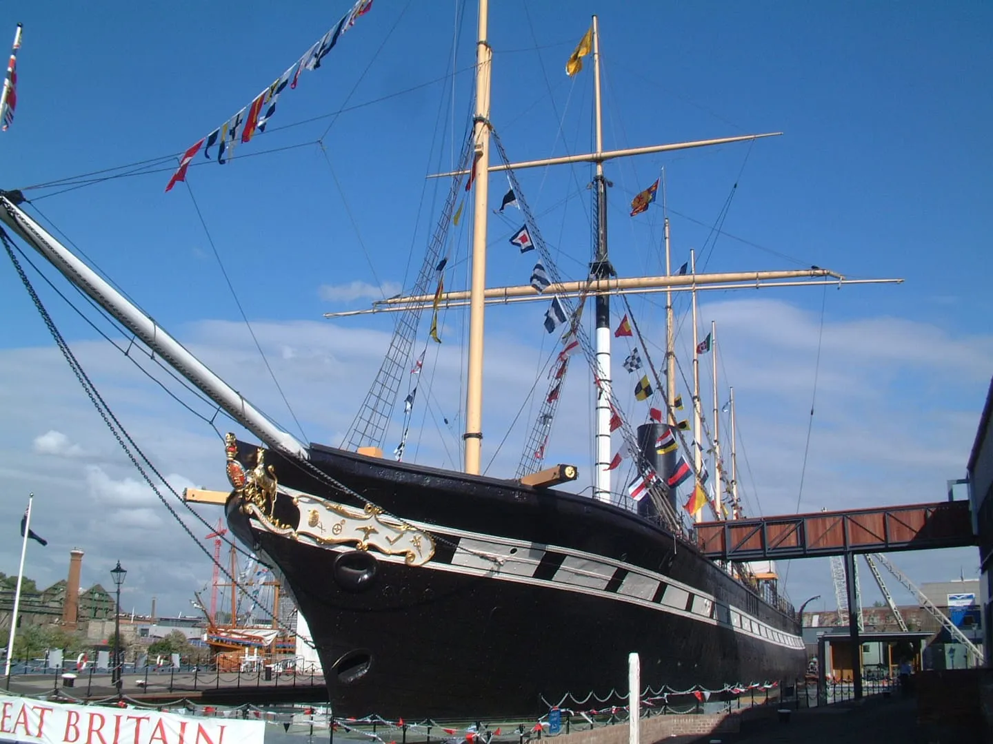 SS Great Britain and the dockyard