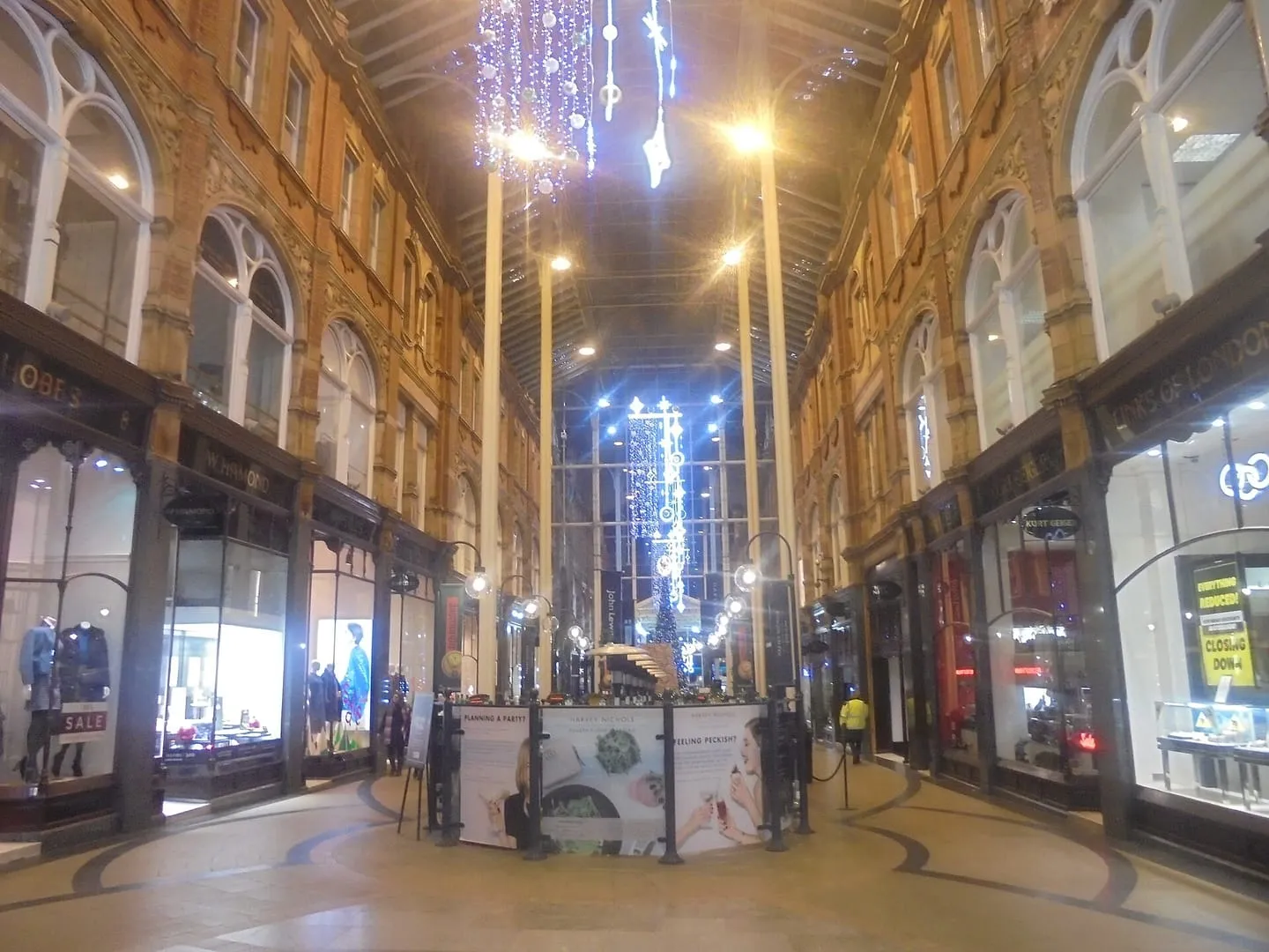 Victoria Quarter and the historic arcades