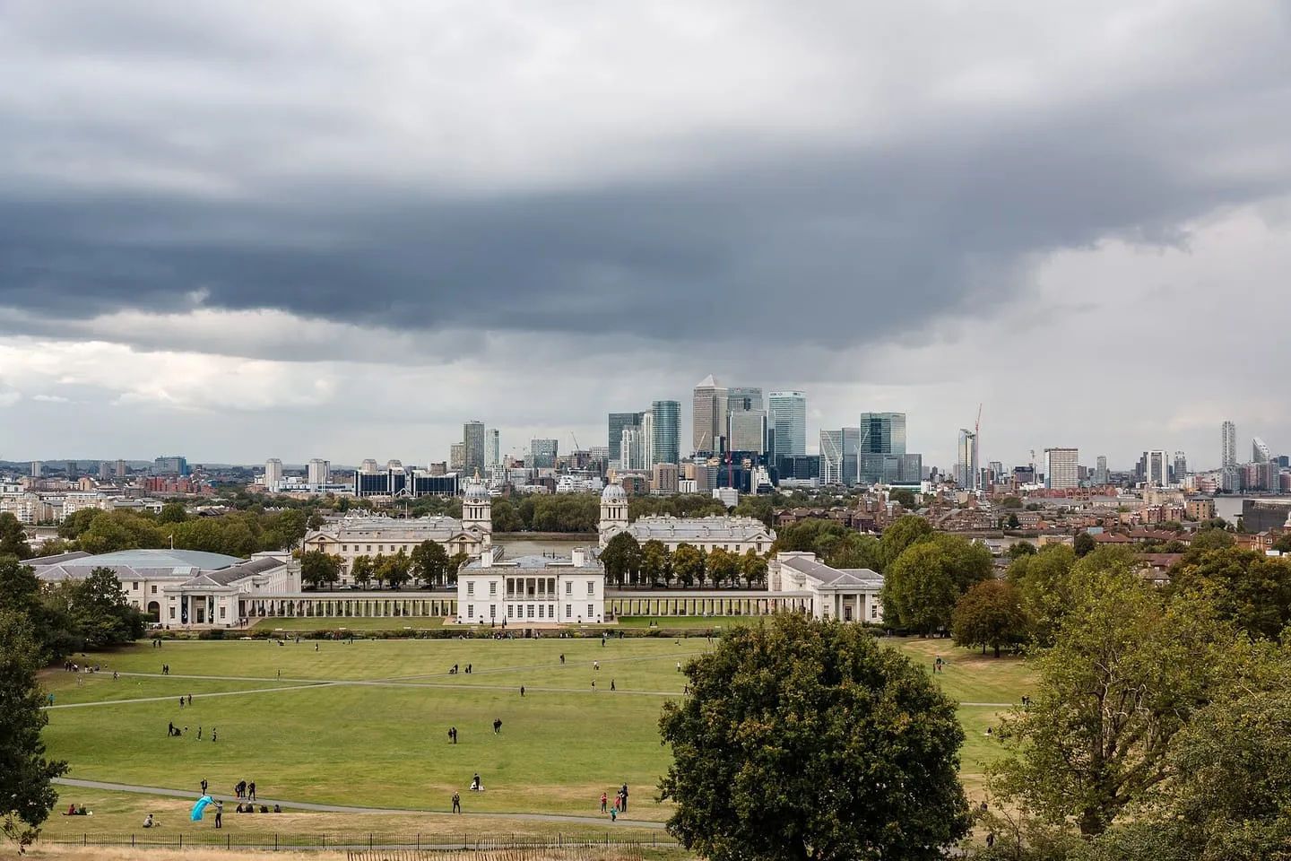 Greenwich Park and the Royal Observatory viewpoint