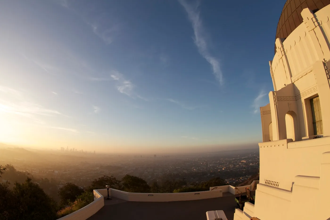 Griffith Observatory at sunset