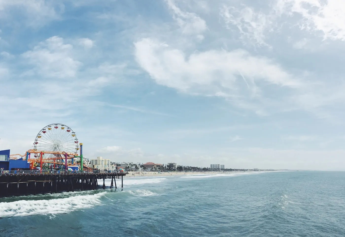Santa Monica Pier and Palisades Park