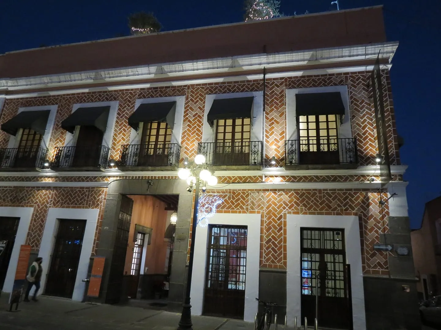 Museo Amparo y su terraza