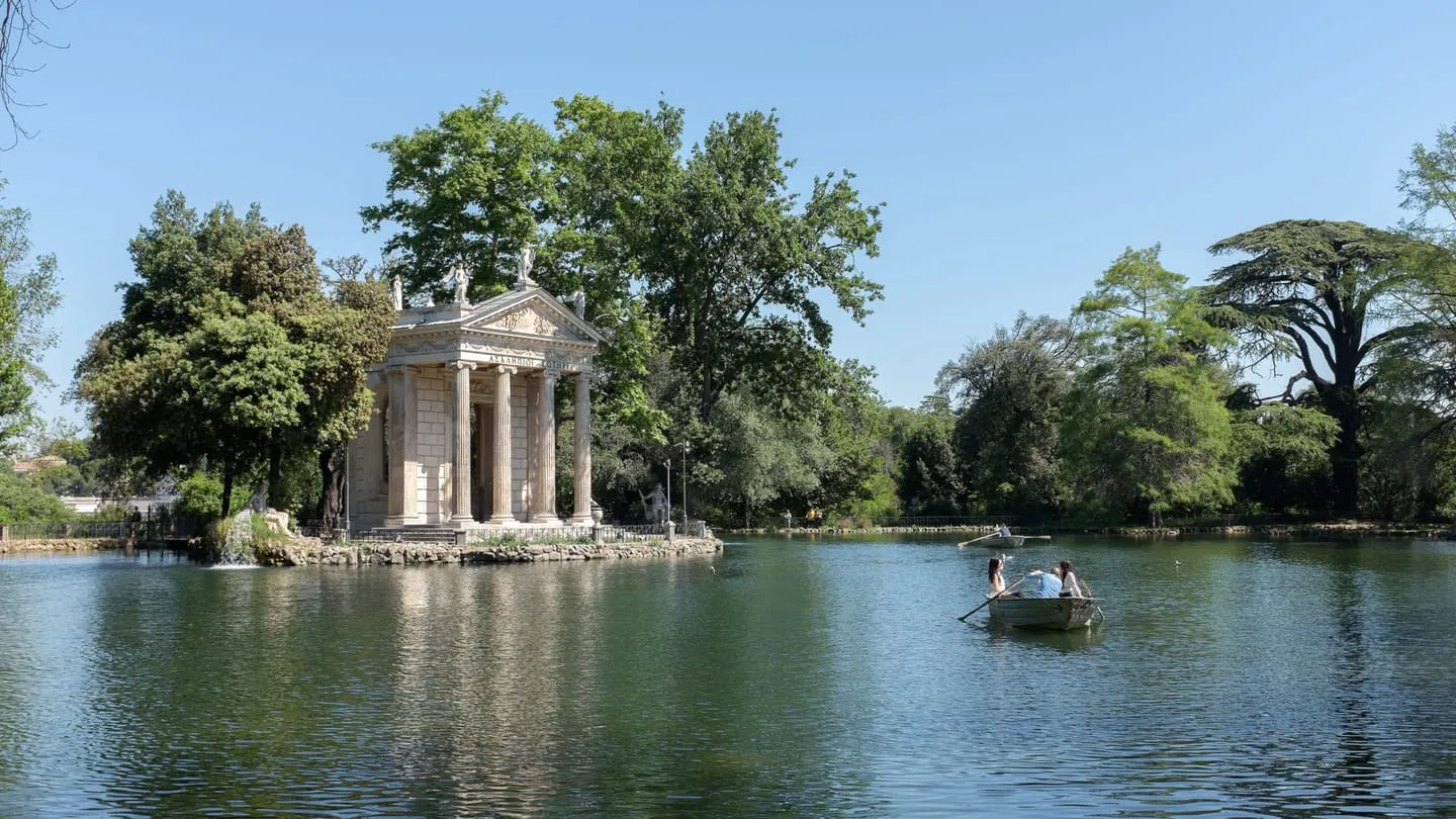 Villa Borghese and the Pincio terrace