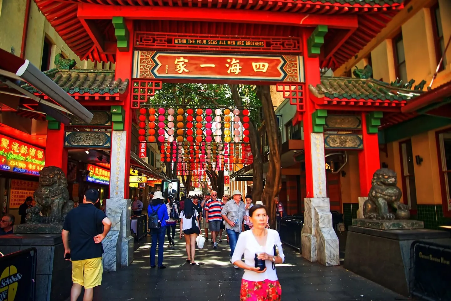 Chinatown and Thai Town after dark