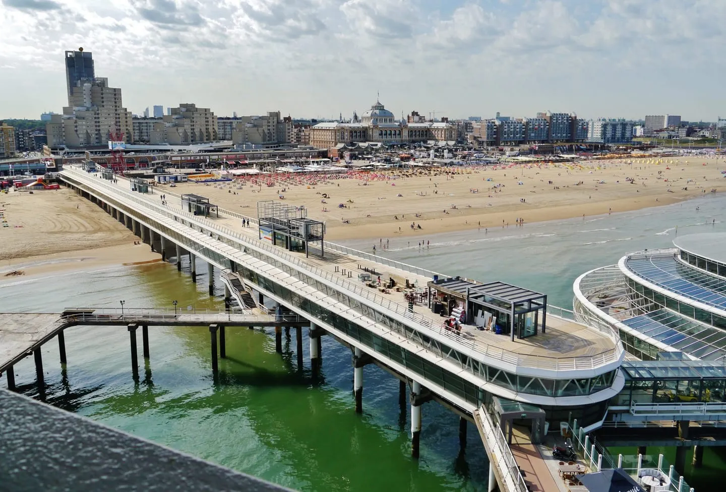 Scheveningen beach and Pier