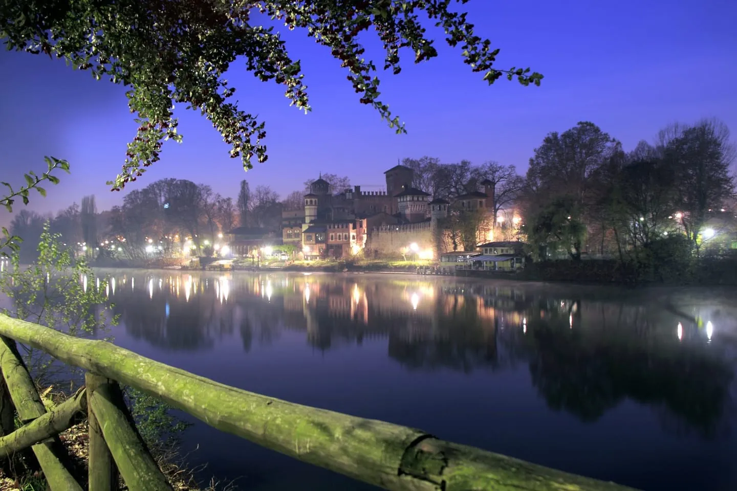 Valentino Park and the Po riverside