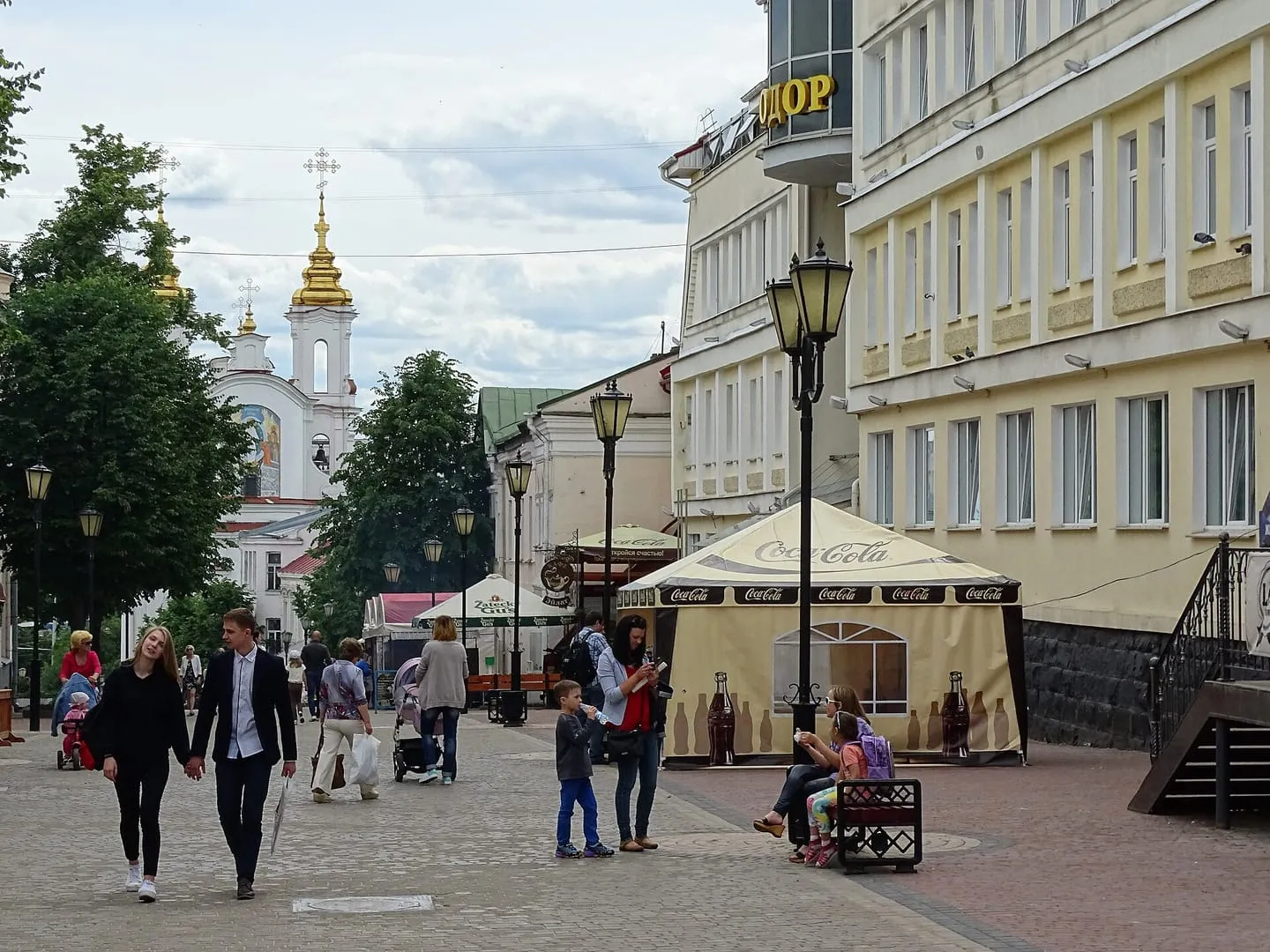 Пешеходная улица Суворова